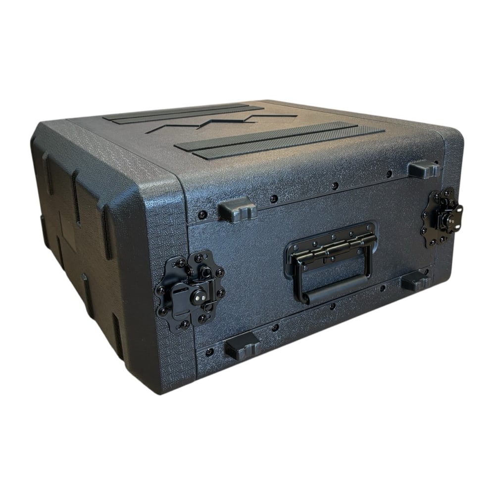 Кейс рэковый короткий DGCASE 6 юнитов глубина 390 мм ударопрочный, IP54, 485х350х290 DGCASE@RACK6U390LDPE
