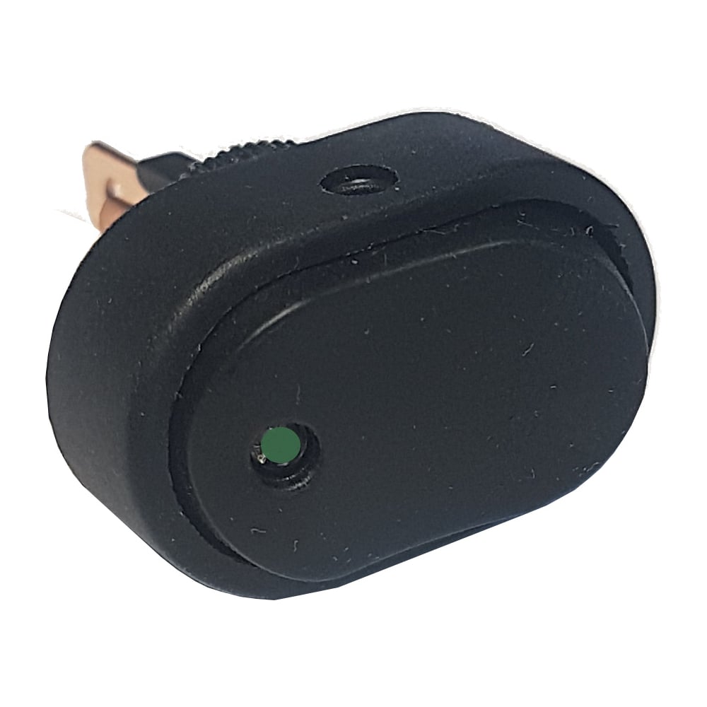 Изображение товара Овальная клавиша Nord-Yada 12V 20А с LED подсветкой (2 шт)