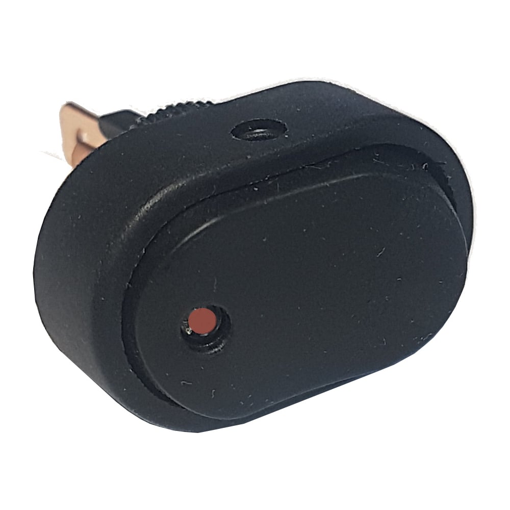 Изображение товара Овальная клавиша Nord-Yada 12V 20А с подсветкой 2 шт