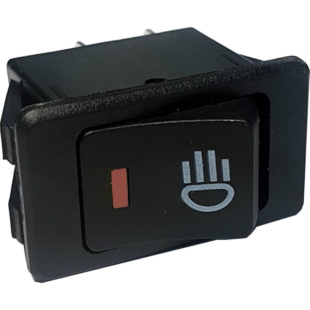 Изображение товара Клавиша переключатель Nord-Yada 12V 35А с подсветкой 4 контакта ON-OFF (2 шт в упаковке)