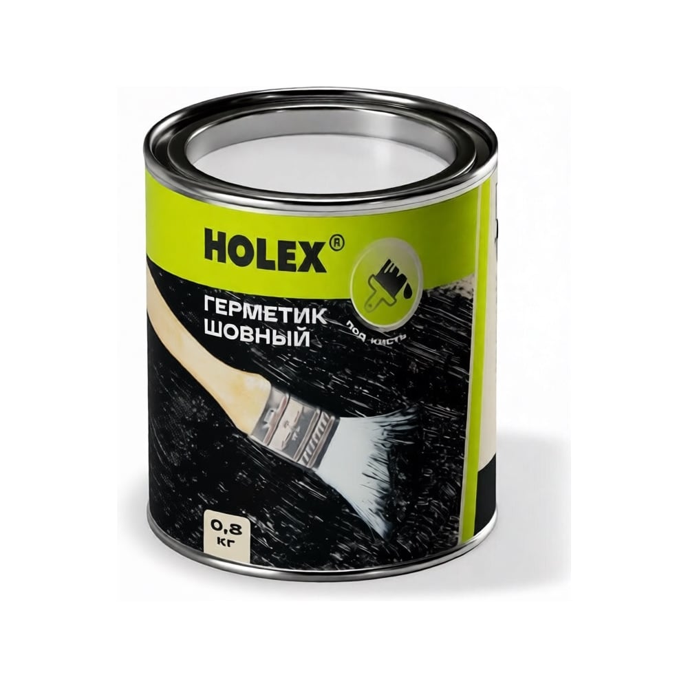 Герметик шовный под кисть Holex серый, 0.8кг HAS-245334