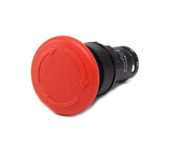 Изображение товара Кнопка-моноблок Emas аварийная 1НО+1НЗ, MB102E