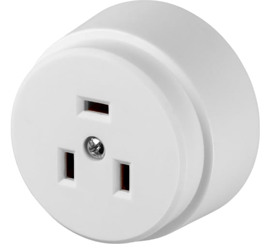 Изображение товара Розетка для электроплиты РШ 32А 250В 2Р+РЕ ОУ белая TDM ELECTRIC SQ1812-0005