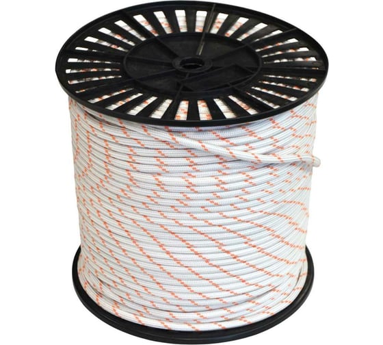 Изображение товара Полипропиленовый плетеный шнур truEnergy 8 мм с сердечником катушка 200 м, цветной 12090