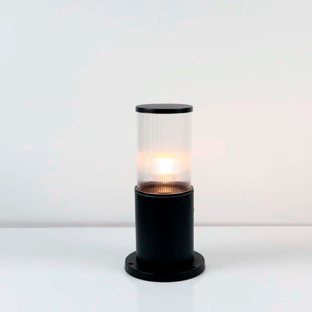Садово-парковый светильник General Lighting Systems GPF-Е27-M-IP65 Черный Малый Фрозен 30см IP65 под лампу Е27 662575