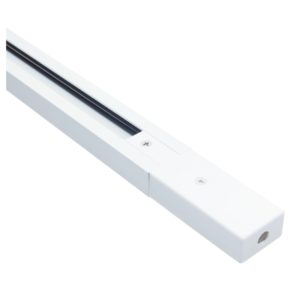 Шинопровод однофазный General Lighting Systems 2м G-1-2-TR-IP20-W с вводом питания IP20 220В 2м белый 581312