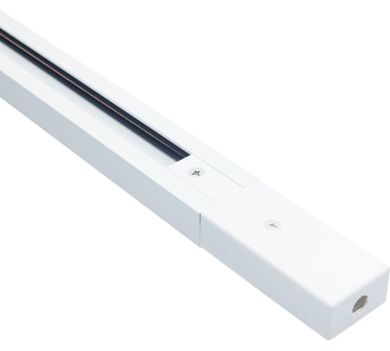 Изображение товара Шинопровод однофазный General Lighting Systems 2м G-1-2-TR-IP20-W с вводом питания IP20 220В 2м белый 581312