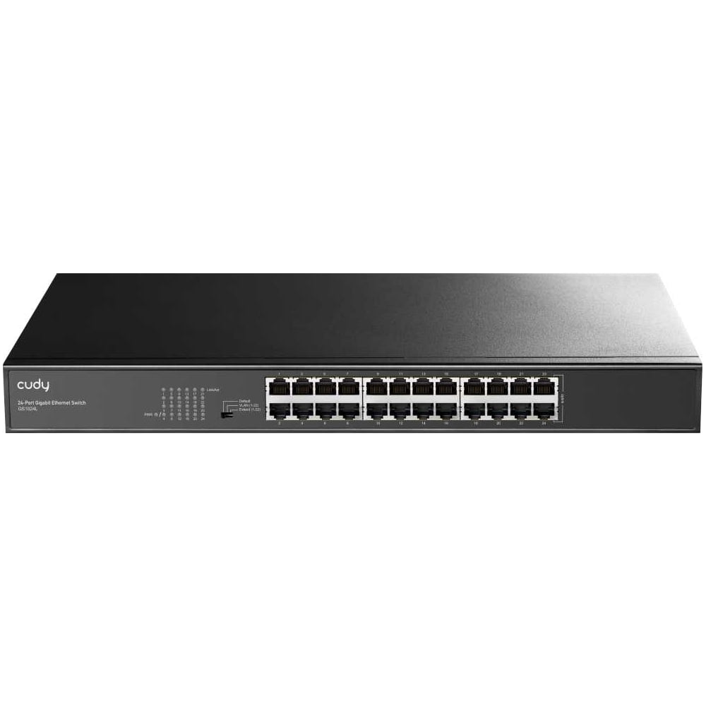 Изображение товара Коммутатор Cudy GS1024L 24 Гигабитных портов для сети Изображение товара Коммутатор Cudy GS1024L 24 Гигабитных портов для сети