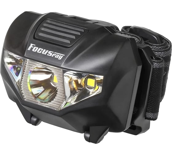Изображение товара Налобный фонарь Focusray 1053 1W+2 белых светодиода 1/60/240 628779