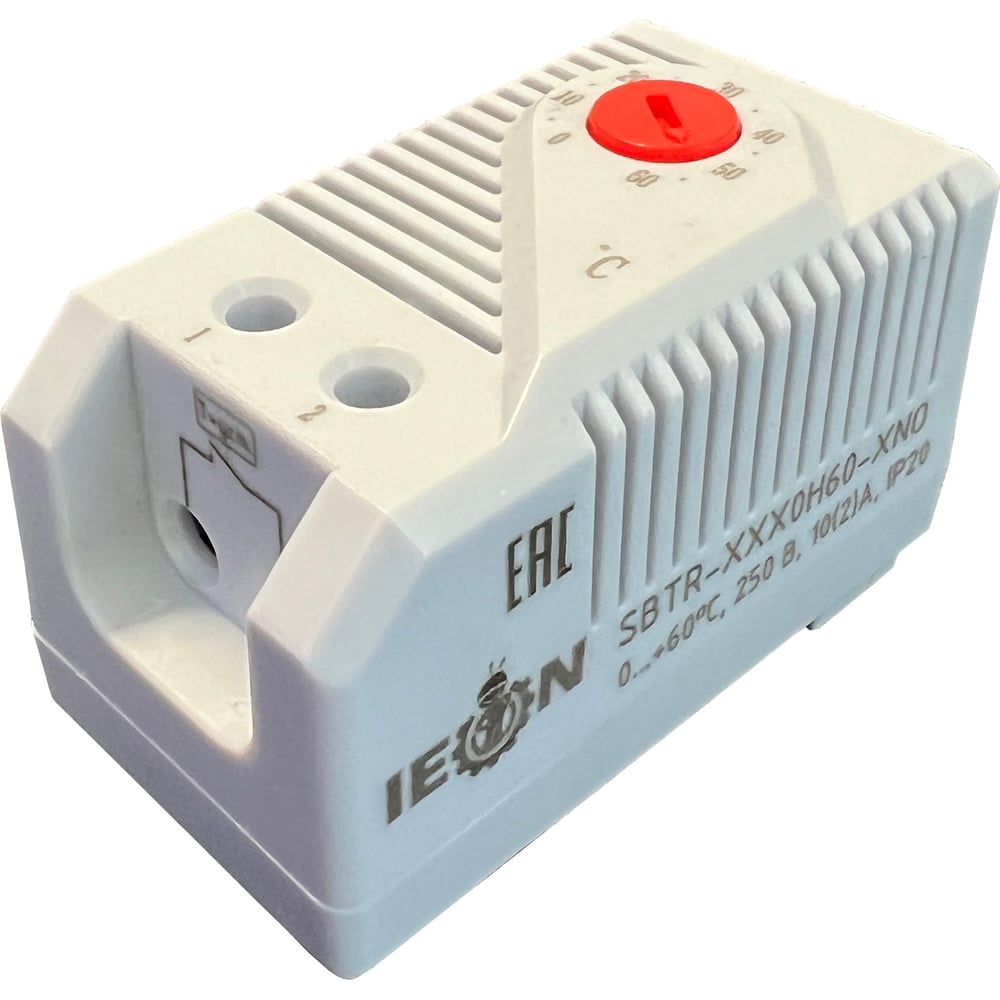 Термостат IECON на ДИН-рейку для нагрева, 0...60C SBTR-XXX0H60-XNO