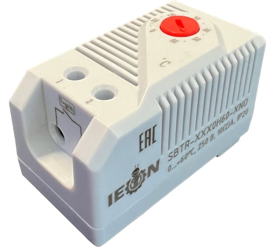 Изображение товара Термостат IECON на ДИН-рейку для нагрева, 0...60C SBTR-XXX0H60-XNO