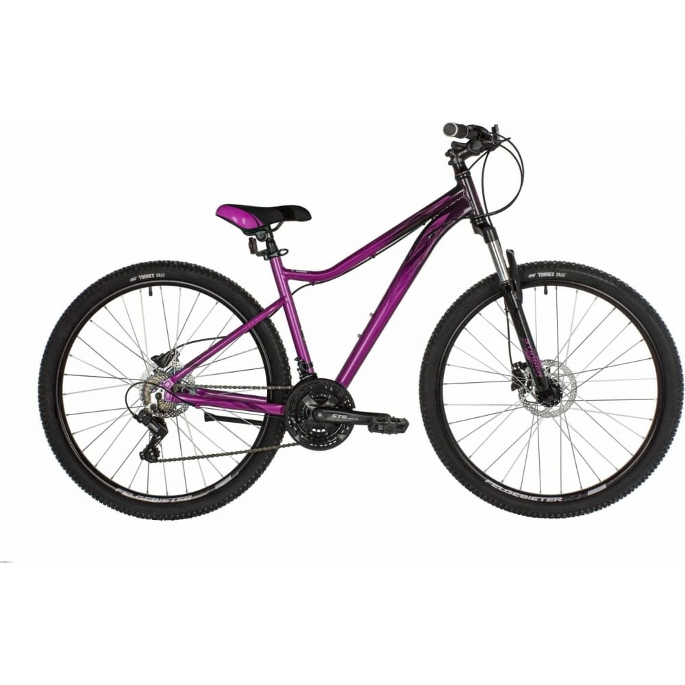 Купить Велосипед Stinger, 27AHD.LAGUPRO.19PK1, горный, черный/фиолетовый