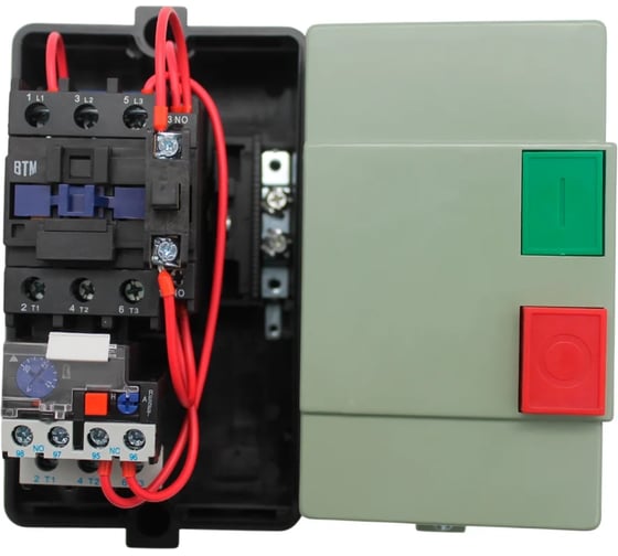 Изображение товара Контактор электромагнитный ВТМ КМЭ-23260-32А-230АС-(1з)-РТЛ1023-2(23,0-32,0А)-УХЛ3-В- ВТМ00064028