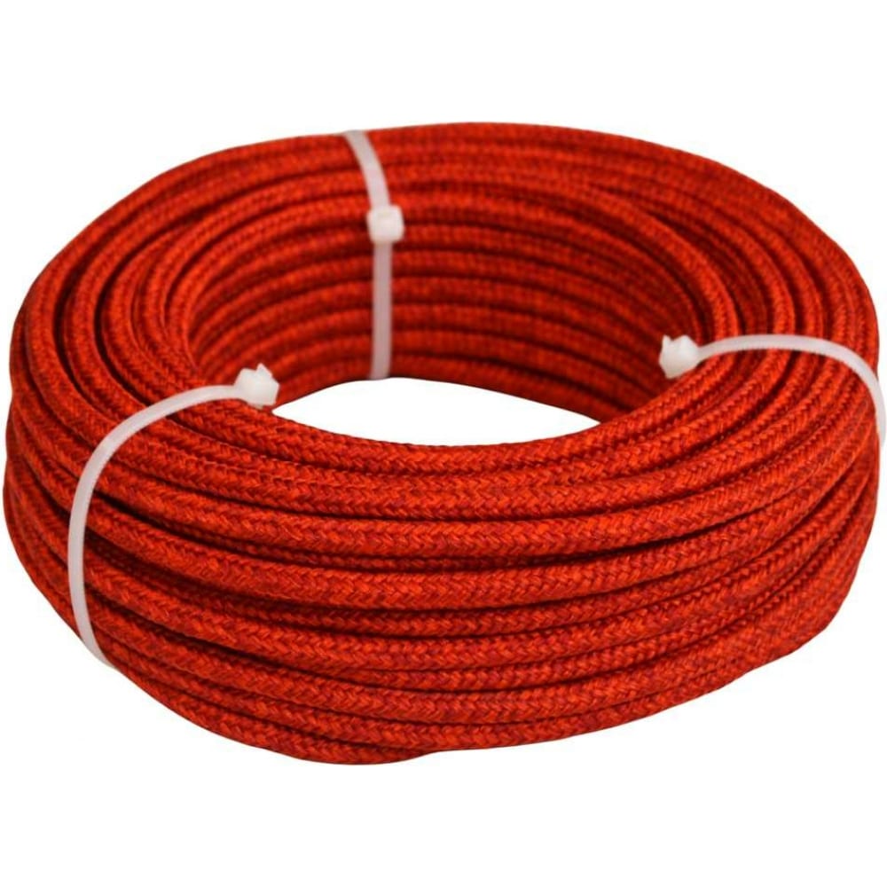 Купить Плетеный текстильный шнур truEnergy, 12975, красный, полиэфир+полипропилен