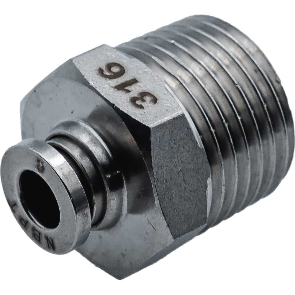 Фитинг прямой с нар. резьбой NBPT SSC 06-1/2 (04) (нерж. 316) Набор арт. 86215