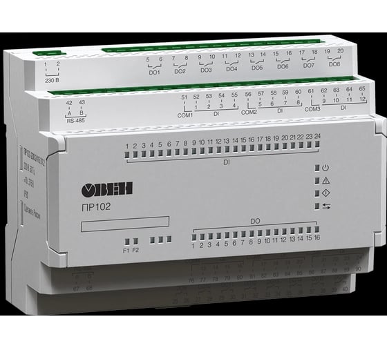 Изображение товара Программируемое реле ОВЕН ПР102-230.2416.01.1 Z-00099136