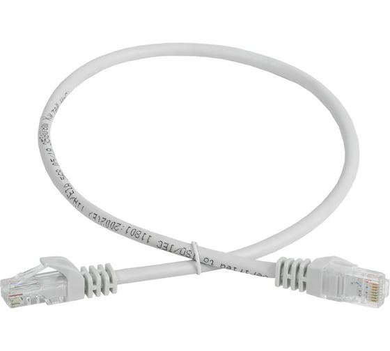 Изображение товара Патч-корд GENERICA кат.5е UTP 1м серый PC01-C5EU-1M-G