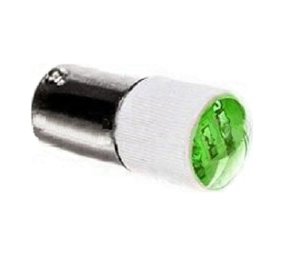 Изображение товара Светодиод Emas 220В под патрон Ва9S, зеленый LED220Y
