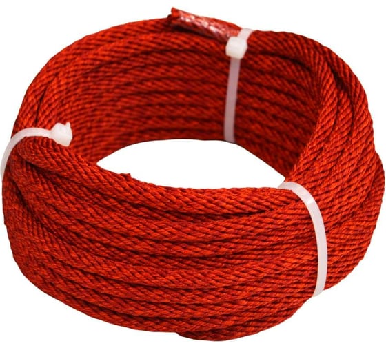 Изображение товара Шнур текстильный декоративный truEnergy красный 5 мм шайба 10м 12926