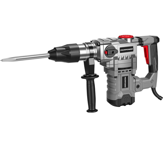 Изображение товара Сетевой перфоратор Profipower SDS-MAX  PBH-40 (верт, 1700Вт, 10Дж, 2реж, 40мм, 0-630об/мин) E0356