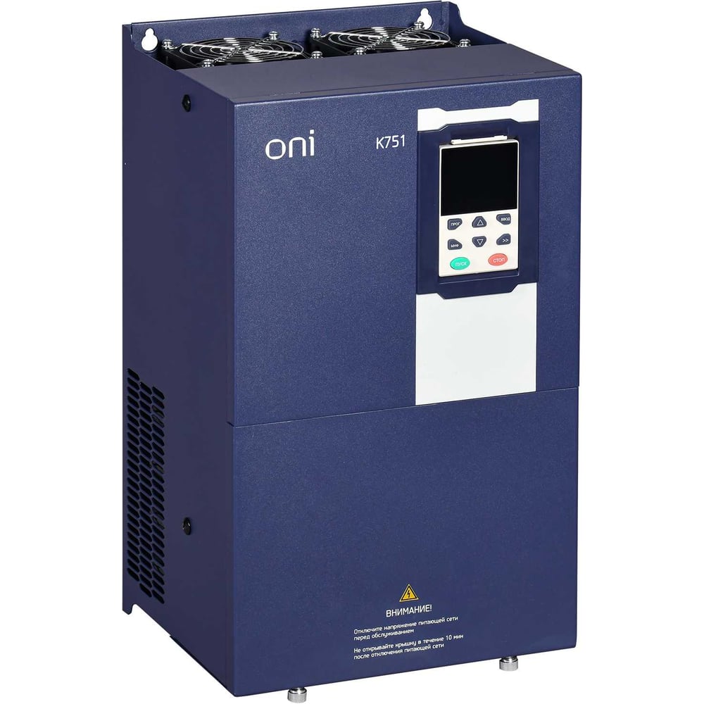 Преобразователь частоты ONI K751 380В 3Ф 30-37кВт 60-75А K751-33-3037M