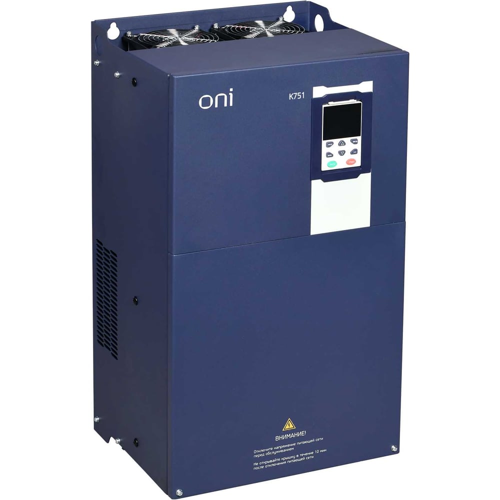 Преобразователь частоты ONI K751 380В 3Ф 75-90кВт 150-176А K751-33-7590M