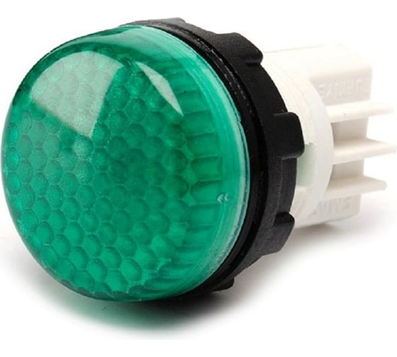 Изображение товара Сигнальная арматура Emas зеленая 22мм 220В переменного тока со светодиодом S222LY