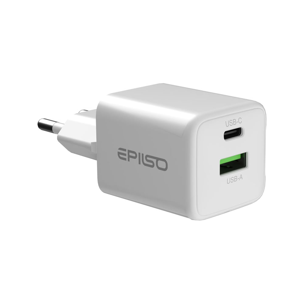 Изображение товара Зарядное устройство Epilso USB EPILSO 20W GaN EPD-PA205 Изображение товара Зарядное устройство Epilso USB EPILSO 20W GaN EPD-PA205