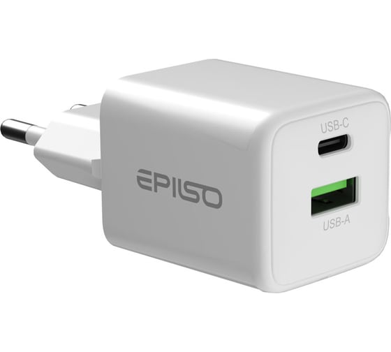 Изображение товара Зарядное устройство Epilso USB EPILSO 20W GaN EPD-PA205