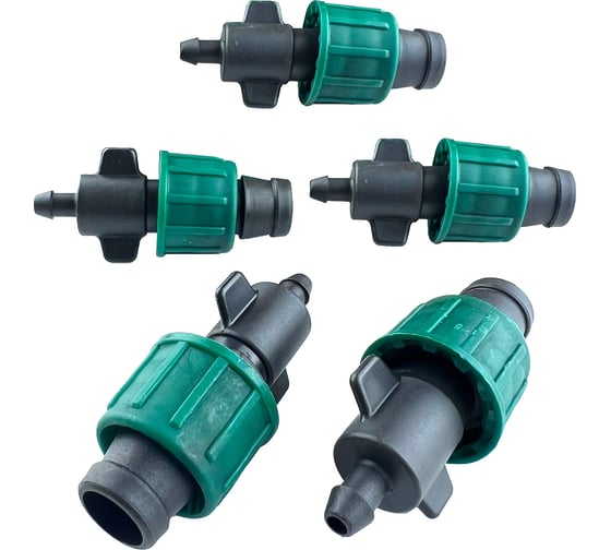 Изображение товара Старт-коннектор капельного полива 4 мм для трубки 16 мм Профитт 5 шт 1640714