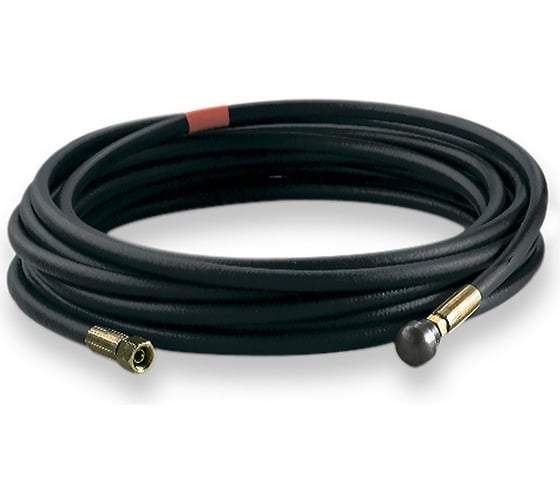 Изображение товара Специальный гибкий высоконапорный шланг Rothenberger с укороченным штуцером R1/4", L=40м 72820