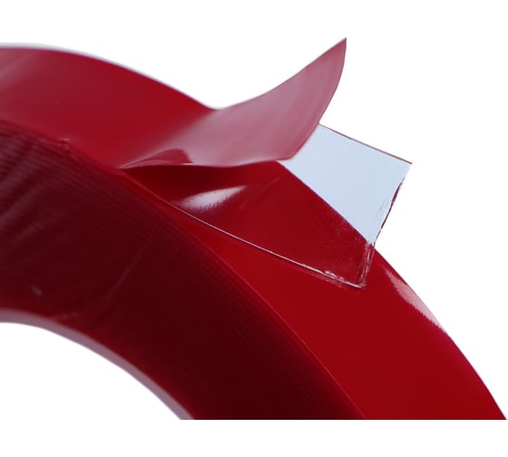 Изображение товара Прозрачная, двусторонняя, акриловая клейкая лента TORSO 10 мм х 10 м 4293600