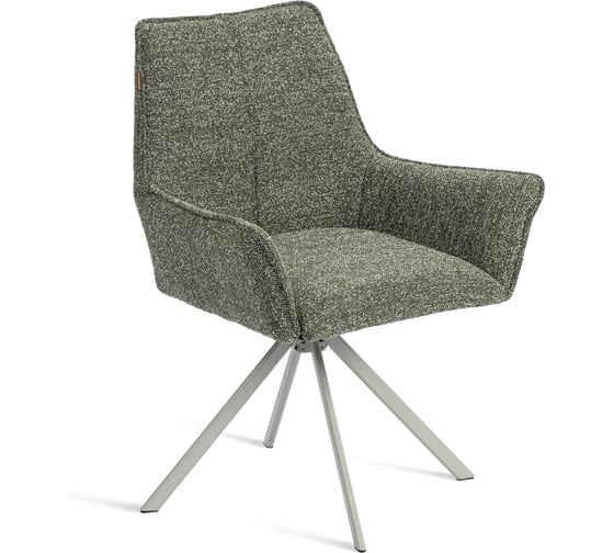 Изображение товара Кресло Мурано/Murano металл капучино 360, букле, олива Tetchair 25920