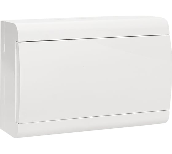 Изображение товара Распределительный щит EKF Щит PROxima ЩРН-П-15 "SlimBox" белая дверца, IP41 sb-n-15w