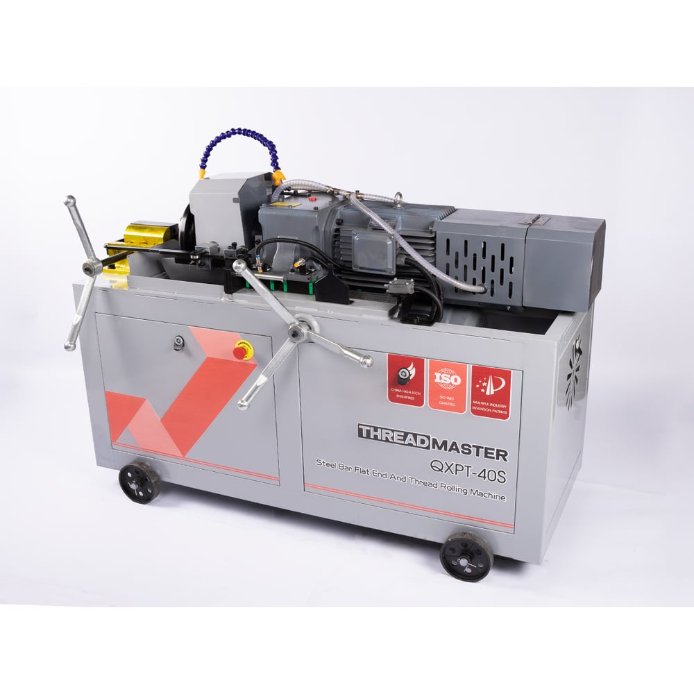 Двухмоторный станок для накатки резьбы на арматуре REDLI ThreadMaster QXPT-40S
