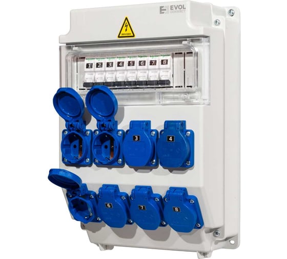 Изображение товара Навесной щит с розетками EVOL COMBOX 11 0102-008-1