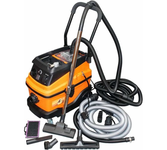 Изображение товара Пылесос Русский Мастер 1630EP с автоматикой для электро и пневмоинструмента РМ-97852