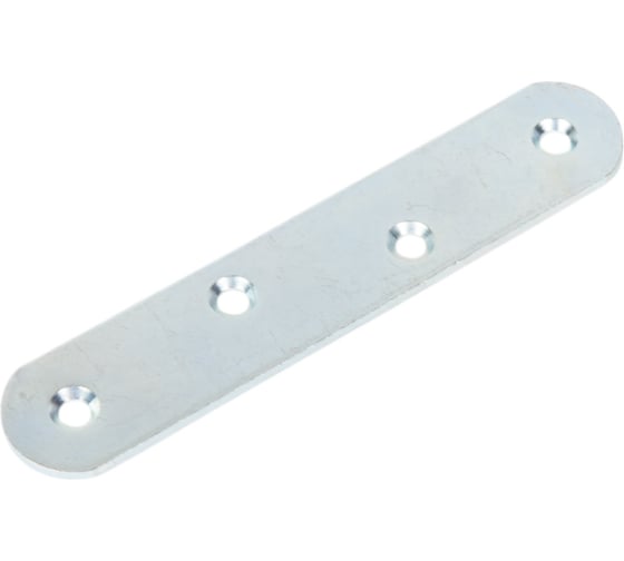 Изображение товара Крепежная пластина Левша ПК-100 100x20x2, цинк, 4 шт. У8-4529.ЦБ