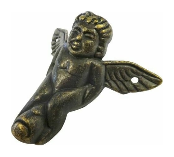 Изображение товара Ножка для шкатулок Левша Ангел 40x50, бронза, 4 шт. У8-7169.СБ