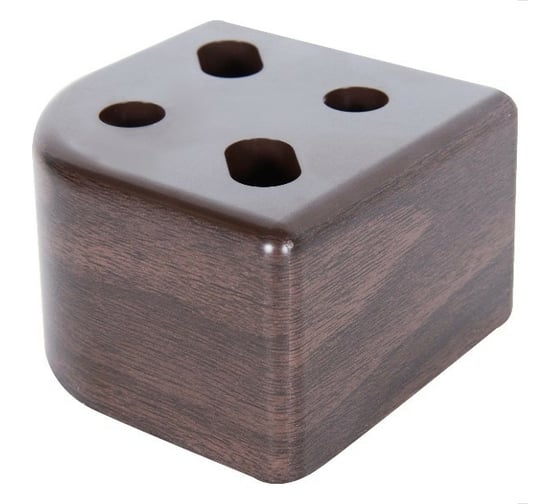 Изображение товара Опора для мебели Левша 85x85x50 темное дерево У8-9789