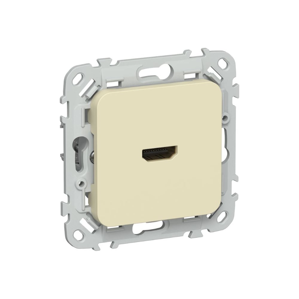 Розетка HDMI IEK FLITE РШДМА-ФлН навахо FI-H10-K87