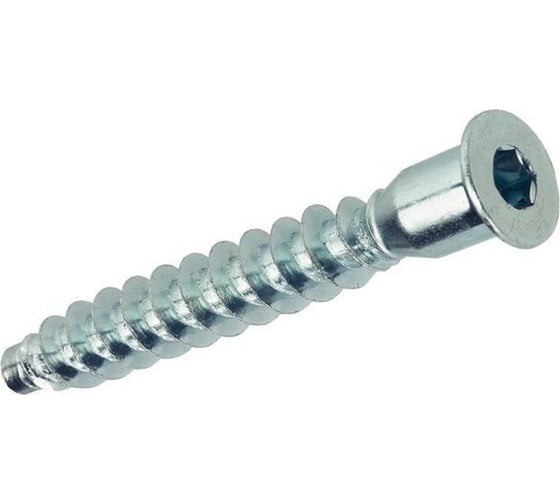 Изображение товара Шурупная стяжка Локри 7.0x70 мм, шестигранник, 10 шт. СТ 7,0х70