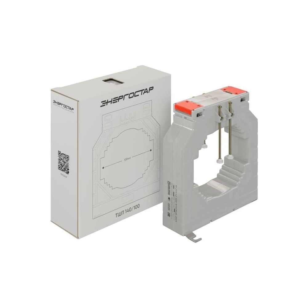 Трансформатор тока ЭНЕРГОСТАР ТШП 140/100-1000/5-1-3,75ВА 100-1000-5-1-3.75