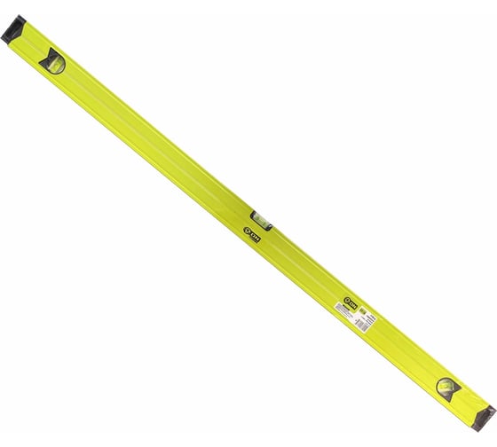 Изображение товара Алюминиевый уровень ON магнитный, 3 глазка, 1 зеркальный, 120 см 05-04-120