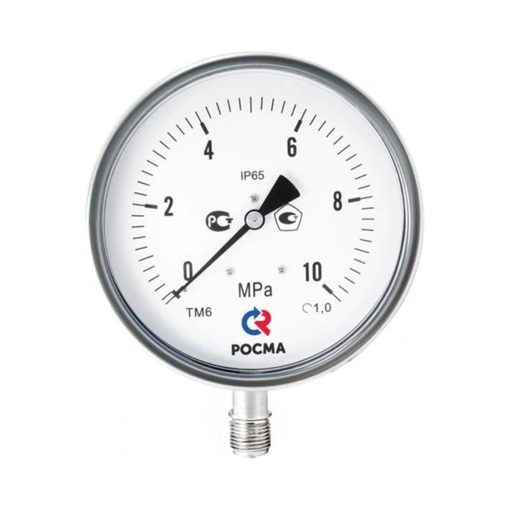 РОСМА Манометр коррозионностойкий 150 мм, Тип - ТМ-621ТЭ 0-0,6MPa 00000013704