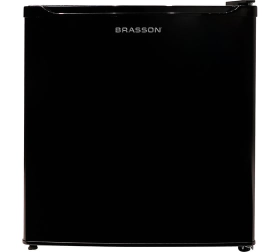 Изображение товара Холодильник BRASSON RF-50Black, однокамерный, 47 л, морозильная камера 5 л, 49,6×45,4×44,5 см, черный, 458499