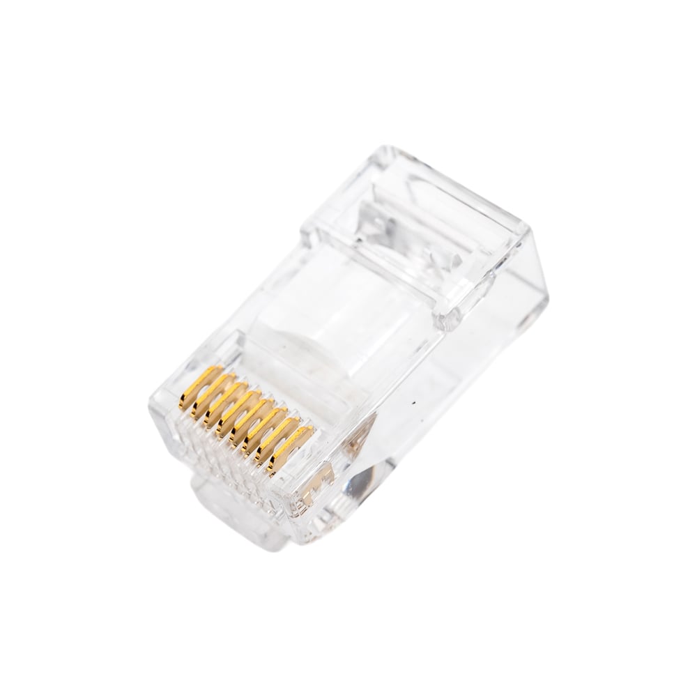 Изображение товара Коннектор NIKOMAX RJ45/8P8C категории 6 для Ethernet 50 мкд 100 шт