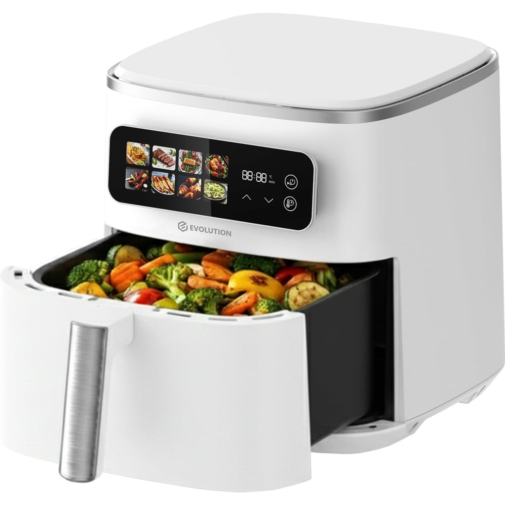 Изображение товара Аэрофритюрница EVOLUTION AIRO 8700Т White Изображение товара Аэрофритюрница EVOLUTION AIRO 8700Т White