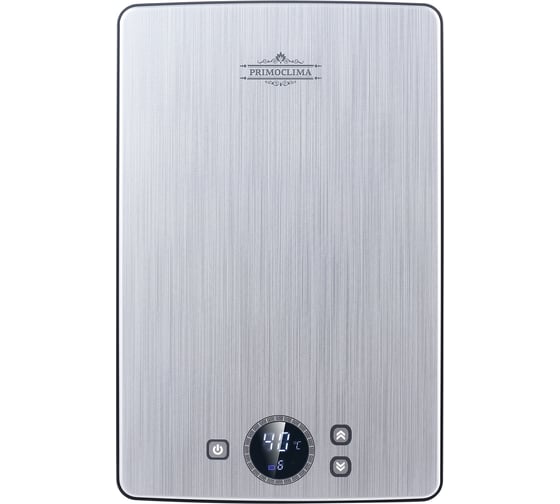 Изображение товара Электрический проточный водонагреватель Primoclima PREMIUM 8.8 кВт/380В, серебристый, шт. PC PREMIUM 8.8 (S)