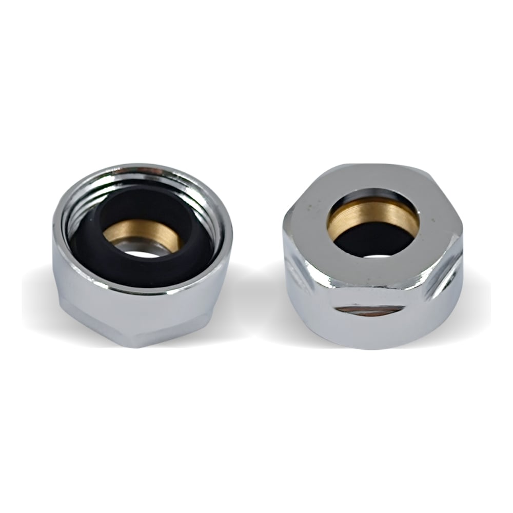 Комплект резьбовых соединений Primoclima Armature 16х2,2х3/4, хром PCS16PPC (2.2mm)